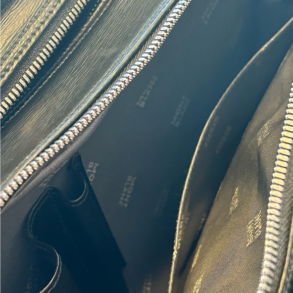 MONTBLANC Mini Messenger Crossbody Double Zipper Interior Monogram Strap - Picture 9 of 11